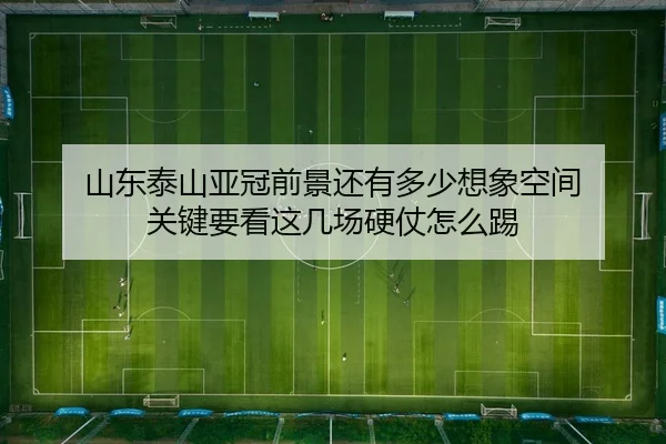 山东泰山亚冠前景还有多少想象空间 关键要看这几场硬仗怎么踢